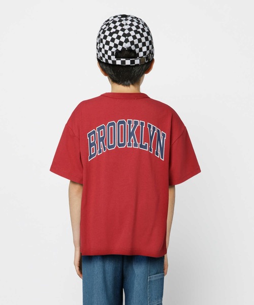 MPS(エムピーエス)の「【MPS】SALASALA吸水速乾ビッグロゴTシャツ(Tシャツ/カットソー・キッズ・レッド/ホワイト・105/130/150/140/160/120)」の2枚目の写真