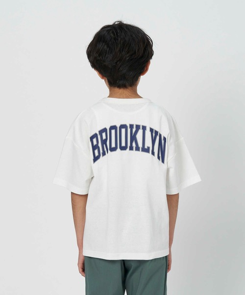 MPS(エムピーエス)の「【MPS】SALASALA吸水速乾ビッグロゴTシャツ(Tシャツ/カットソー・キッズ・レッド/ホワイト・105/130/150/140/160/120)」の1枚目の写真