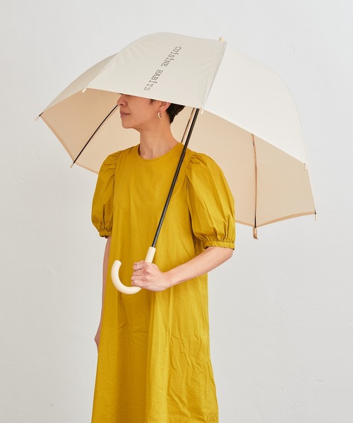 CUISINE HABITS（クイジーヌハビッツ）の「クイジーヌハビッツ オリジナルドームアンブレラ（長傘・レディース・ベージュ/グレー/カーキ/サンドベージュ・フリー）」の5枚目の写真