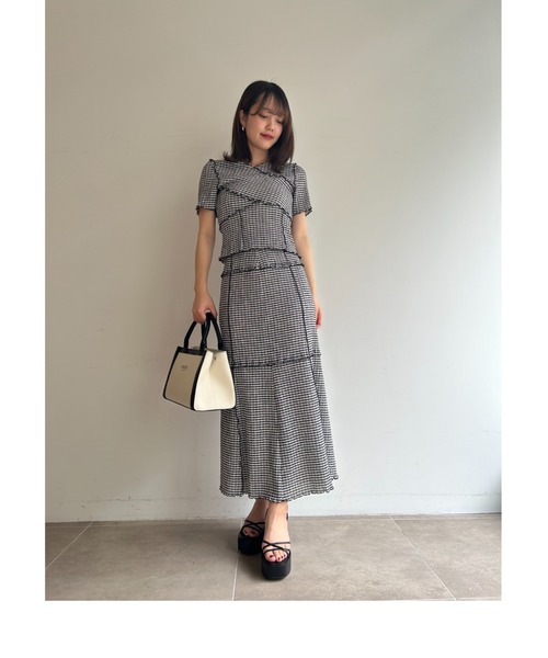 シアーメロートップス　snidel スナイデル SNIDEL（スナイデル）の「メローカットトップス（Tシャツ
