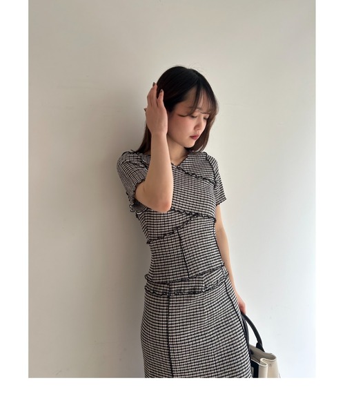 SNIDEL（スナイデル）の「メローカットトップス（Tシャツ