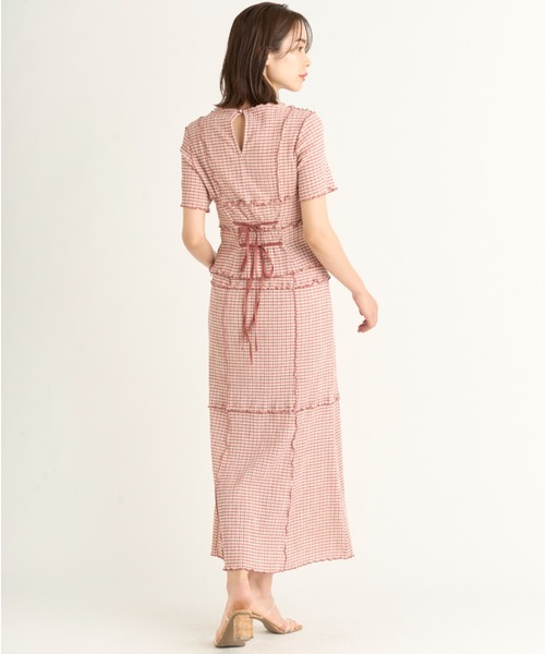 SNIDEL（スナイデル）の「メローカットトップス（Tシャツ/カットソー・レディース・ブラック/ピンク/グリーン・FREE）」の11枚目の写真