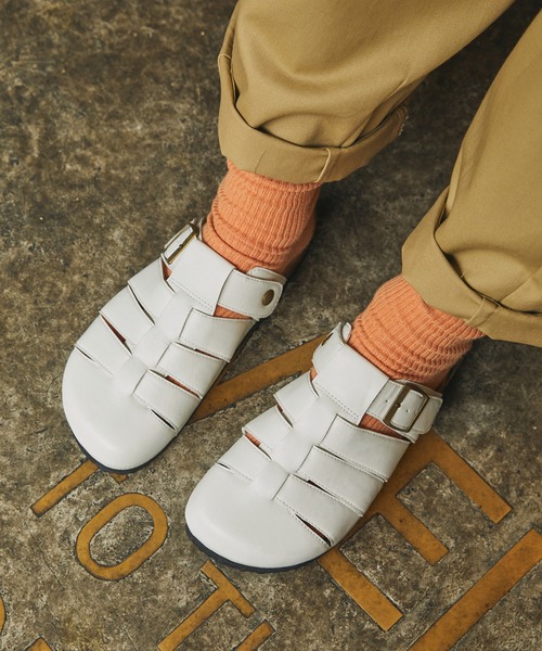 MONO-MART LADY'S（モノマートレディース）の「ベルトストラップコンフォートグルカサンダル（サンダル・レディース・ブラウン/ベージュ/ホワイト/ブラック・S/M/L/LL）」の17枚目の写真