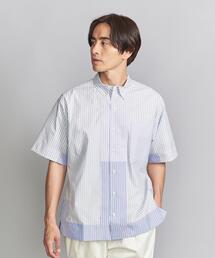 【別注】 ＜ Jipijapa ＞ CRAZY STRIPE SHIRT/シャツ