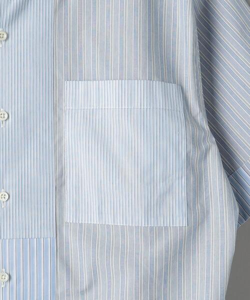 Jipijapa(ヒピハパ)の「【別注】 < Jipijapa > CRAZY STRIPE SHIRT/シャツ(シャツ/ブラウス・メンズ・ホワイト/ライトブルー・S/M/L)」の22枚目の写真