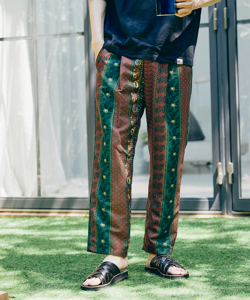 JOURNAL STANDARD relume(ジャーナルスタンダード レリューム)の「総柄イージーパンツ ”プロヴァンス”(その他パンツ・メンズ・グレー/ボルドー/ブルー系その他・MEDIUM/LARGE)」の22枚目の写真