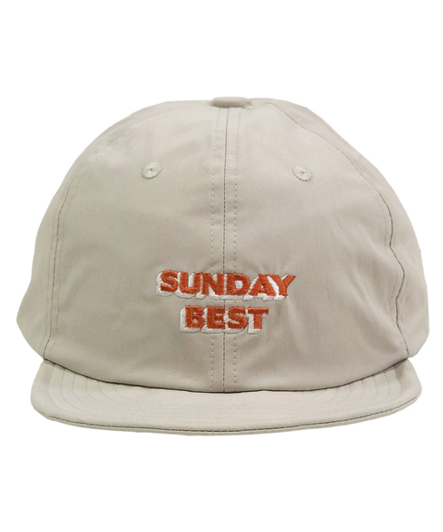 RIVER UP（リバーアップ）の「＜BASIQUENTI＞【消臭＆抗菌＆丸洗い可】SUNDAY BEST ユニセックス アンパイヤ ショートブリム キャップ（キャップ・メンズ・ブラック/ベージュ/ネイビー/セージグリーン/ピンク・フリー）」の16枚目の写真