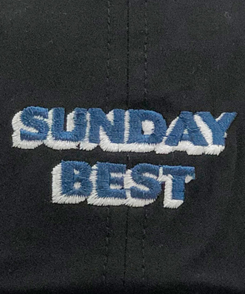 RIVER UP（リバーアップ）の「＜BASIQUENTI＞【消臭＆抗菌＆丸洗い可】SUNDAY BEST ユニセックス アンパイヤ ショートブリム キャップ（キャップ・メンズ・ブラック/ベージュ/ネイビー/セージグリーン/ピンク・フリー）」の9枚目の写真