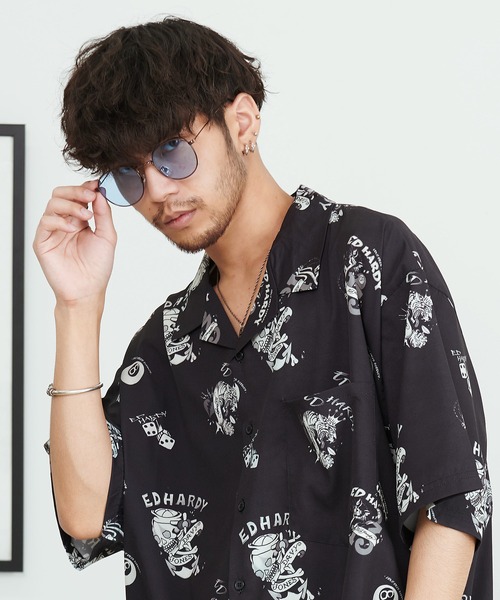 SILVER BULLET(シルバーバレット)の「『SILVER BULLET SELECT AC/シルバーバレットセレクト』UVカットサングラス&だてメガネ(サングラス・メンズ・M/Q/P/K/J/H/E/S/C/G/B/A/L/R/D/T/I/F/N/O・FREE)」の19枚目の写真