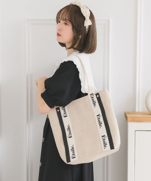 セール】ロゴテープトートBag（トートバッグ）｜ems excite