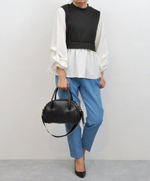 カシュカシュ cachecache / シェイプデザイン2wayボストンバッグ