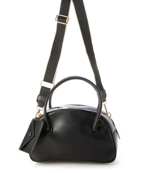 cache cache（カシュ カシュ）の「カシュカシュ cachecache / シェイプデザイン2wayボストンバッグ（ボストンバッグ・レディース・チェック/ベージュ系その他/ブラック・FREE）」の16枚目の写真