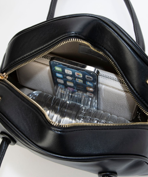 cache cache（カシュ カシュ）の「カシュカシュ cachecache / シェイプデザイン2wayボストンバッグ（ボストンバッグ・レディース・チェック/ベージュ系その他/ブラック・FREE）」の15枚目の写真