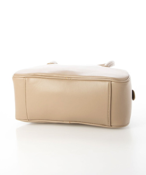 cache cache（カシュ カシュ）の「カシュカシュ cachecache / シェイプデザイン2wayボストンバッグ（ボストンバッグ・レディース・チェック/ベージュ系その他/ブラック・FREE）」の12枚目の写真