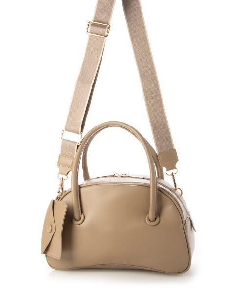 cache cache（カシュ カシュ）の「カシュカシュ cachecache / シェイプデザイン2wayボストンバッグ（ボストンバッグ・レディース・チェック/ベージュ系その他/ブラック・FREE）」の9枚目の写真