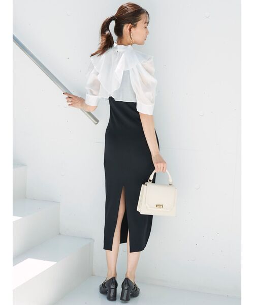 MERCURYDUO（マーキュリーデュオ）の「ダブルストラップパンプス（パンプス・レディース・ダークブラウン/レッド・36/38）」の4枚目の写真