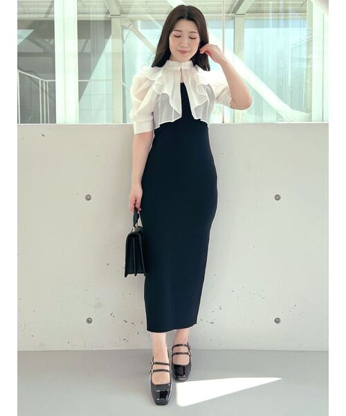 MERCURYDUO（マーキュリーデュオ）の「ダブルストラップパンプス（パンプス・レディース・ダークブラウン/レッド・36/38）」の9枚目の写真