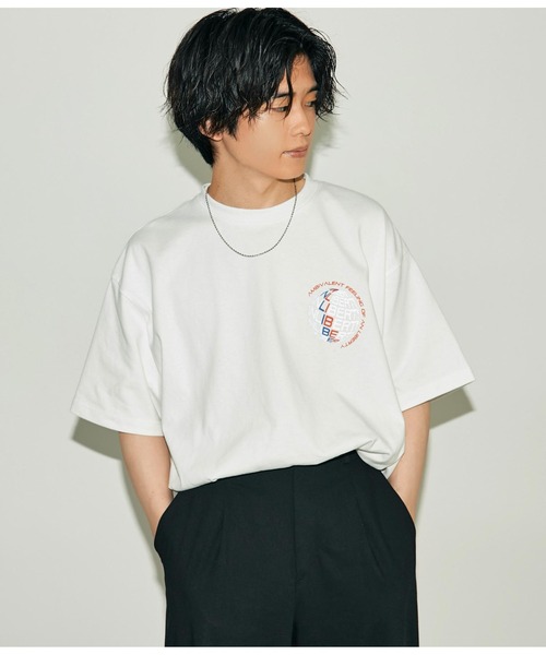 ANLIBERTY ANAP(アンリバティアナップ)の「リフレクターラバーT(Tシャツ/カットソー・レディース・ホワイト/ブラック・S/M)」の21枚目の写真