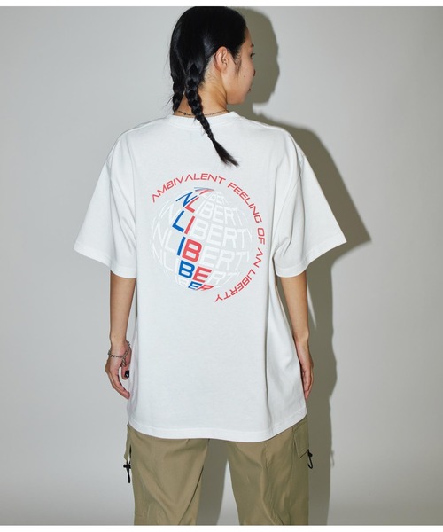ANLIBERTY ANAP(アンリバティアナップ)の「リフレクターラバーT(Tシャツ/カットソー・レディース・ホワイト/ブラック・S/M)」の8枚目の写真