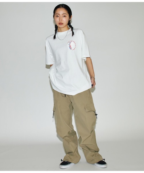 ANLIBERTY ANAP(アンリバティアナップ)の「リフレクターラバーT(Tシャツ/カットソー・レディース・ホワイト/ブラック・S/M)」の3枚目の写真