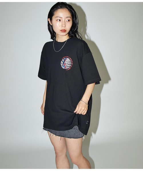 ANLIBERTY ANAP(アンリバティアナップ)の「リフレクターラバーT(Tシャツ/カットソー・レディース・ホワイト/ブラック・S/M)」の14枚目の写真