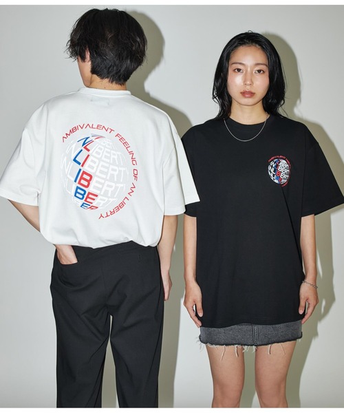 ANLIBERTY ANAP(アンリバティアナップ)の「リフレクターラバーT(Tシャツ/カットソー・レディース・ホワイト/ブラック・S/M)」の10枚目の写真
