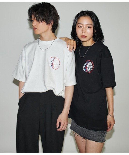 ANLIBERTY ANAP(アンリバティアナップ)の「リフレクターラバーT(Tシャツ/カットソー・レディース・ホワイト/ブラック・S/M)」の13枚目の写真