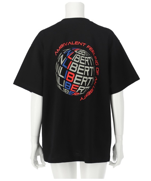 ANLIBERTY ANAP(アンリバティアナップ)の「リフレクターラバーT(Tシャツ/カットソー・レディース・ホワイト/ブラック・S/M)」の4枚目の写真