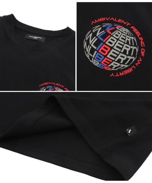 ANLIBERTY ANAP(アンリバティアナップ)の「リフレクターラバーT(Tシャツ/カットソー・レディース・ホワイト/ブラック・S/M)」の12枚目の写真