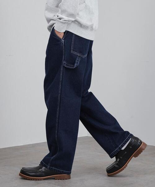 SMITH'S（スミス）の「SMITH’S（スミス）別注ワイドペインターパンツ23AW（その他パンツ・メンズ・ネイビー/ブラウン・S/M/L/XL）」の12枚目の写真