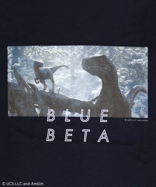 Universal Filmarket(ユニバーサルフィルマーケット)の「【Universal Filmarket】ジュラシック・ワールド Tシャツ(Tシャツ/カットソー・レディース・ネイビー/ホワイト・M)」の7枚目の写真