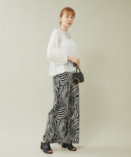 ROSIEE（ロージー）の「ROSIEE リバーシブルブラウス（シャツ/ブラウス・レディース・ホワイト/ブラック・FREE）」の20枚目の写真