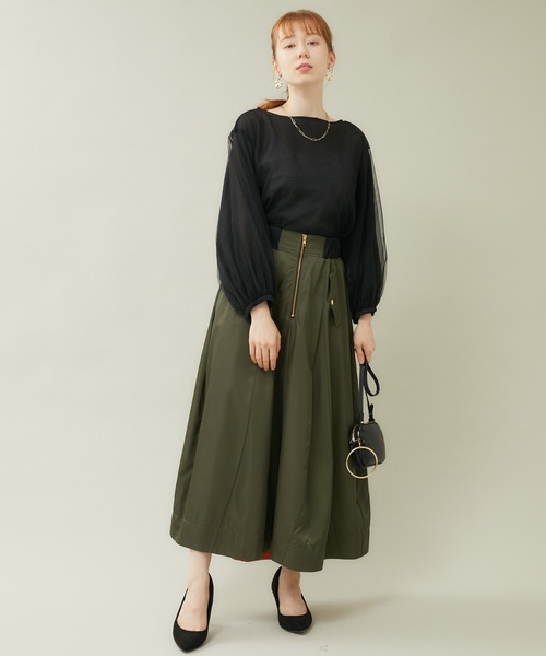 ROSIEE（ロージー）の「ROSIEE リバーシブルブラウス（シャツ/ブラウス・レディース・ホワイト/ブラック・FREE）」の11枚目の写真