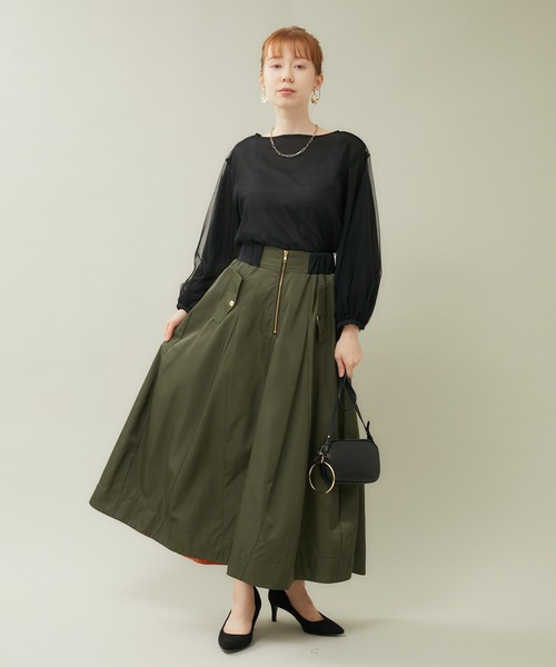 ROSIEE（ロージー）の「ROSIEE リバーシブルブラウス（シャツ/ブラウス・レディース・ホワイト/ブラック・FREE）」の13枚目の写真