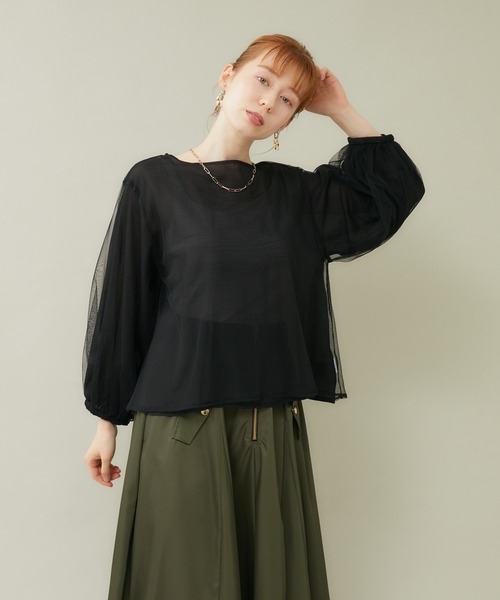 ROSIEE（ロージー）の「ROSIEE リバーシブルブラウス（シャツ/ブラウス・レディース・ホワイト/ブラック・FREE）」の16枚目の写真