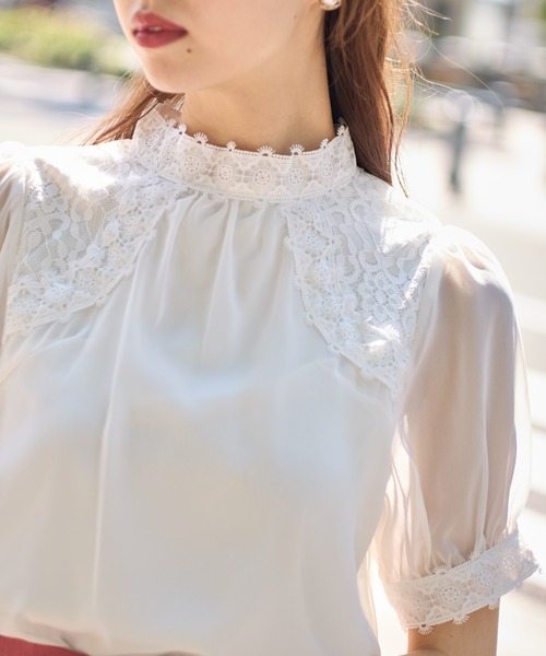 tocco closet（トッコ クローゼット）の「レース切り替え