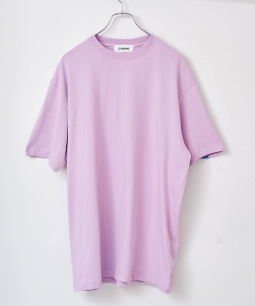 CIAOPANIC(チャオパニック)の「ヘビーコットンタフビックTシャツ(Tシャツ/カットソー・メンズ・ブルー/ネイビー/ピンク/アイボリー/ホワイト/サンドベージュ/スカイブルー/グリーン/パープル/ブラック・LARGE/X-LARGE/SMALL/MEDIUM)」の1枚目の写真