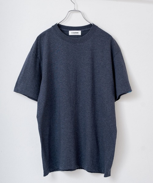 CIAOPANIC(チャオパニック)の「ヘビーコットンタフビックTシャツ(Tシャツ/カットソー・メンズ・ブルー/ネイビー/ピンク/アイボリー/ホワイト/サンドベージュ/スカイブルー/グリーン/パープル/ブラック・LARGE/X-LARGE/SMALL/MEDIUM)」の8枚目の写真