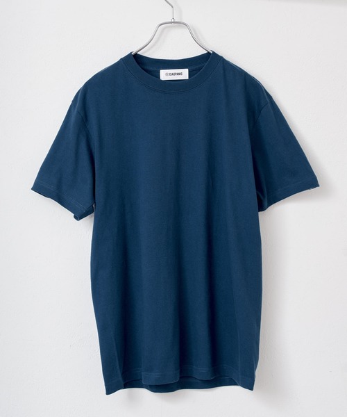 CIAOPANIC(チャオパニック)の「ヘビーコットンタフビックTシャツ(Tシャツ/カットソー・メンズ・ブルー/ネイビー/ピンク/アイボリー/ホワイト/サンドベージュ/スカイブルー/グリーン/パープル/ブラック・LARGE/X-LARGE/SMALL/MEDIUM)」の9枚目の写真