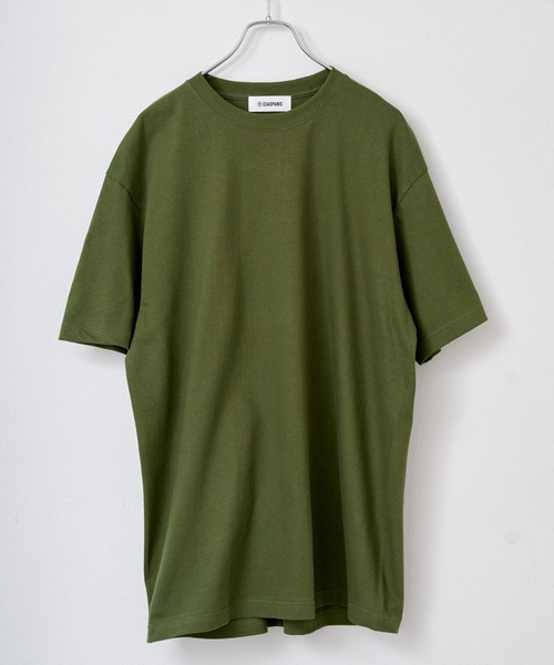 CIAOPANIC(チャオパニック)の「ヘビーコットンタフビックTシャツ(Tシャツ/カットソー・メンズ・ブルー/ネイビー/ピンク/アイボリー/ホワイト/サンドベージュ/スカイブルー/グリーン/パープル/ブラック・LARGE/X-LARGE/SMALL/MEDIUM)」の6枚目の写真