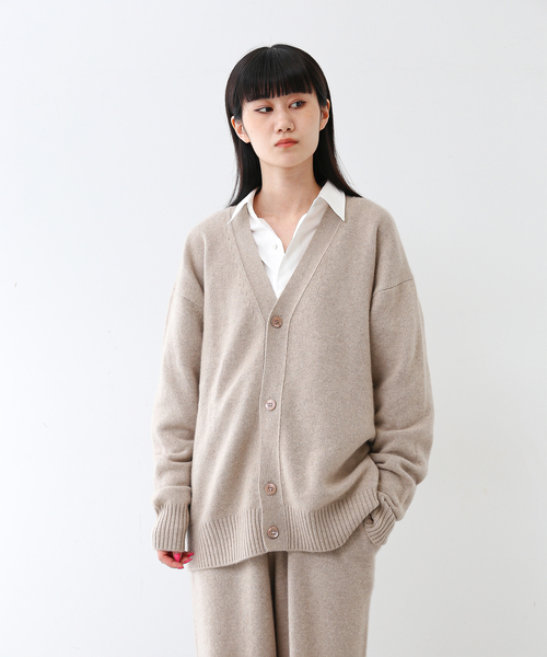 FOLL / フォルfirst-class cashmere cardigan UNFOLLOW（アンフォロー）の「【FOLL / フォル】first-class cashmere