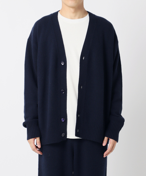 FOLL / フォル】first-class cashmere cardigan