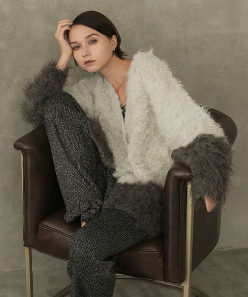 forksy.（フォルクシー）の「【forksy.】モンスターシャギーニット