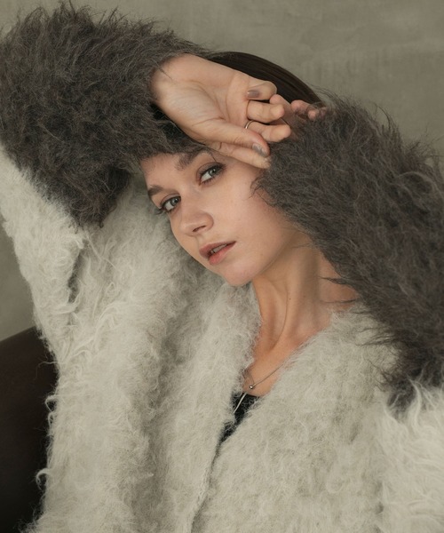 完売モンスターファーカーディガン 完売モンスターファーカーディガン 