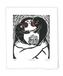 TOKYO CULTUART by BEAMS（トウキョウカルチャートバイビームス）の「あみりょうこ / 版画作品 2500（ポスター/アート・キッズ）」