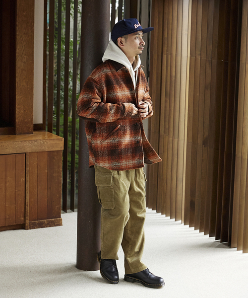 JOURNAL STANDARD relume（ジャーナルスタンダード　レリューム）の「AMERICAN コーデュロイカーゴパンツ by USA COTTON（カーゴパンツ・メンズ・キャメル/カーキ/ブラック・MEDIUM/LARGE）」の17枚目の写真