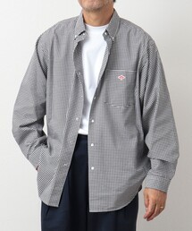 【DANTON/ダントン】DOT BUTTON B.D SHIRT CMX