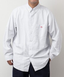 【DANTON/ダントン】DOT BUTTON B.D SHIRT CMX
