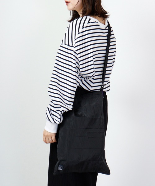 KAKSI(カクシ)の「KAKSI ショルダーエコBAG L(エコバッグ/サブバッグ・メンズ・ブラック系/グレー系/カーキ系/ネイビー系・FREE)」の13枚目の写真