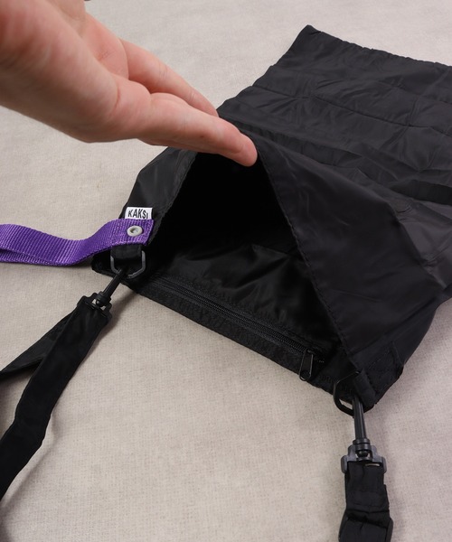 KAKSI(カクシ)の「KAKSI ショルダーエコBAG L(エコバッグ/サブバッグ・メンズ・ブラック系/グレー系/カーキ系/ネイビー系・FREE)」の10枚目の写真